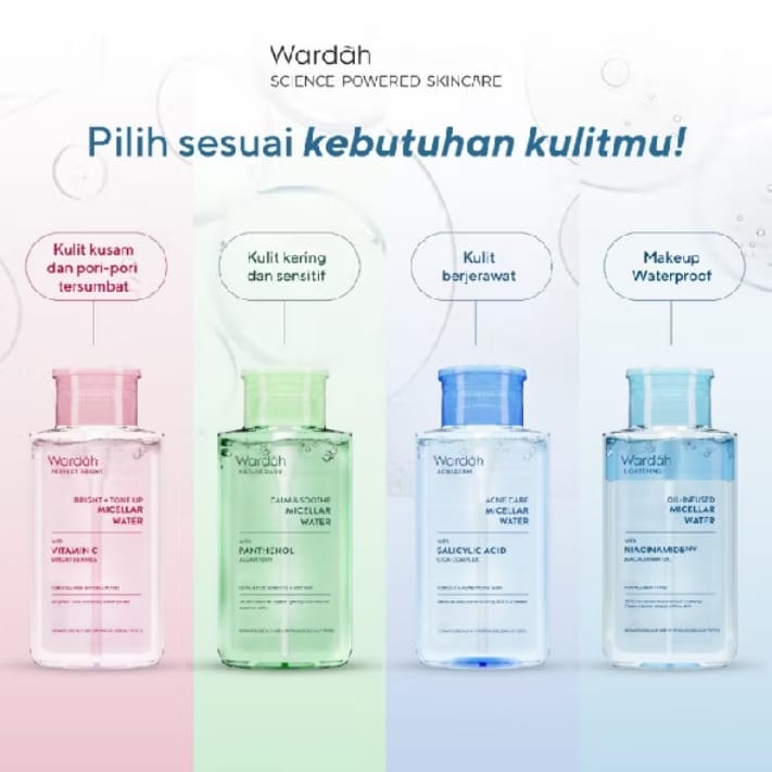 WARDAH Micellar Water Series - Gambar 3